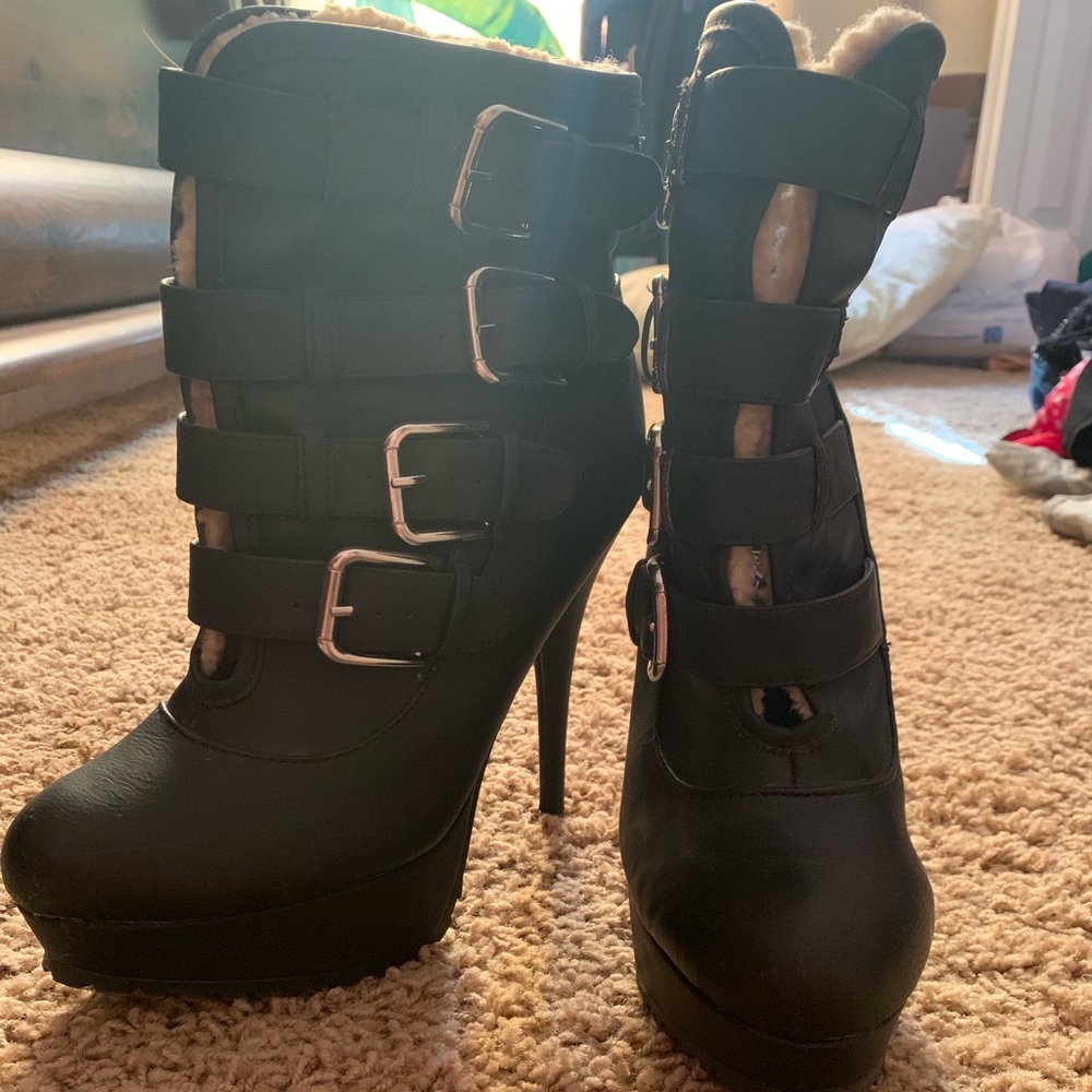 Buckle up boots